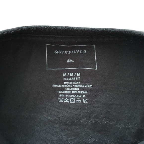 QUIKSILVER Est. ‘69 Purveyors of Surf Tee Shirt Men M Medium Regular Fit - Picture 5 of 6